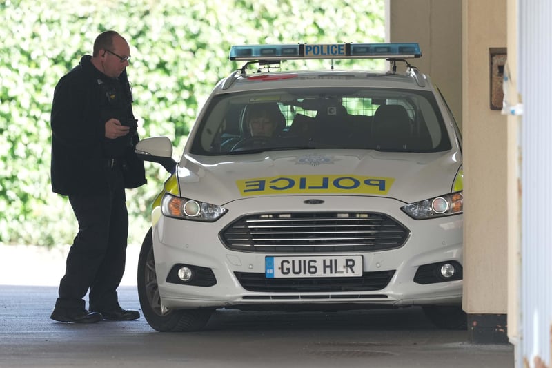 Sussex Police remain on the scene of a murder in Worthing as investigations continue.