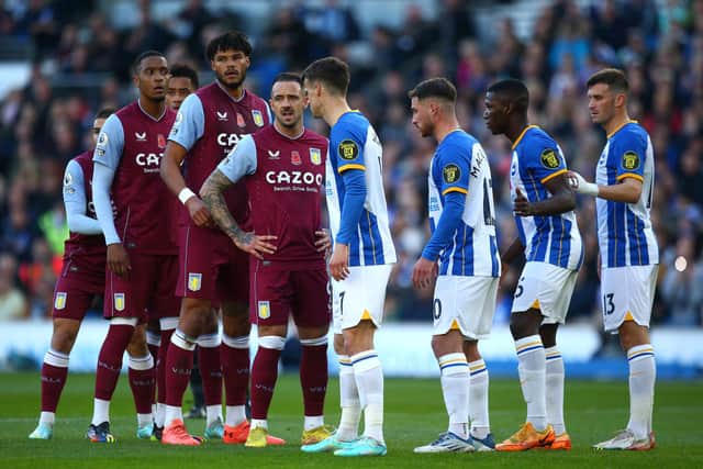 Brighton returned to action for the first time in more than three weeks with a 2-2 draw against Aston Villa in a Dubai mid-season friendly.