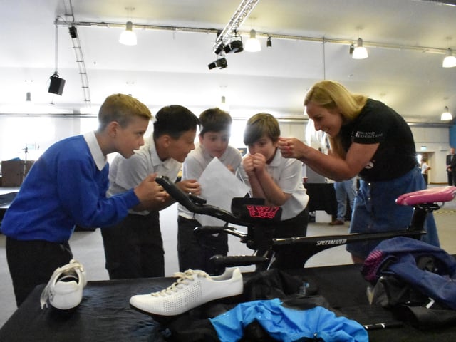 More than 250 students took part in the event
