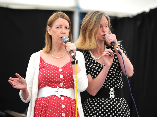 Rotary Rocks event in the Orchards Shopping Centre Haywards Heath, raising money for St Peter and St James's Hospice. Pic Rotary Rocks 24 SR/Submitted picture