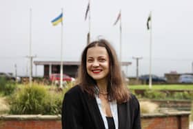 Nadiia Chobit Roman, who has settled in Worthing, said: “I have made friends with locals and Ukrainians and regularly meet with them." Photo Yaroslava Matvieienko