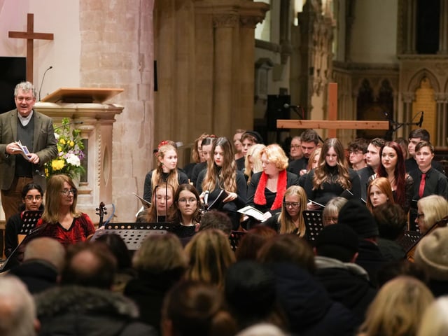 Carols by Candlelight, Worthing College's annual Christmas concert, brought staff and students together at St Mary's Church in Broadwater