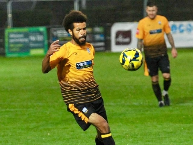 Action from Littlehampton Town v Sheppey in the Isthmian south east division