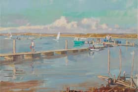 Nick Botting -The End of the Day at Itchenor Sailing Club