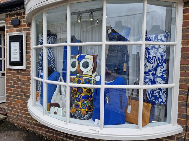 Colourful owls have flown into Arundel as part of the Wild in Art event The Big Hoot trail, raising money for Chestnut Tree House.