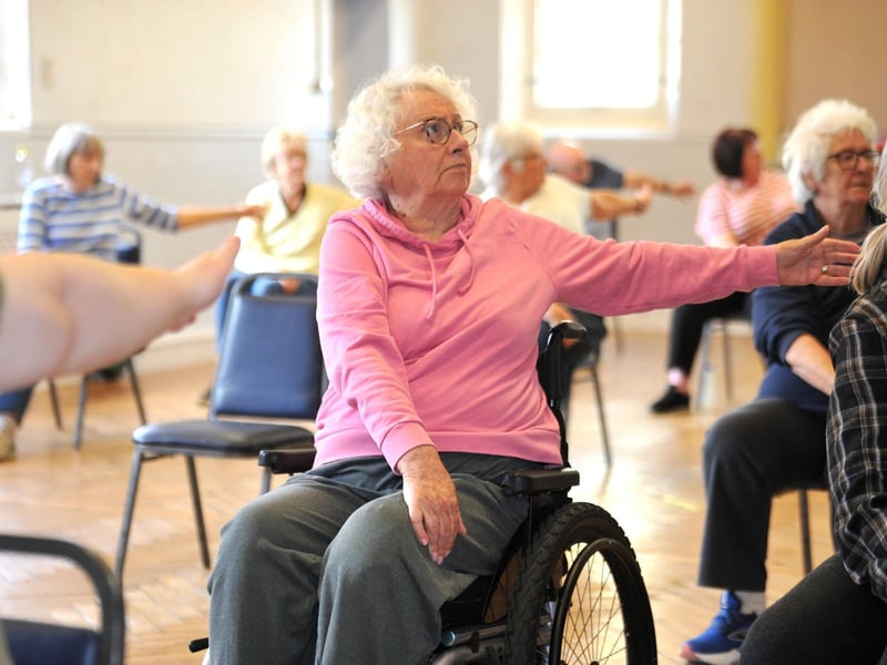 Chair-based yoga improves cardio fitness, strength and flexibility