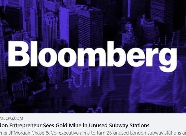 Bloomberg comments on Chambers £200 million raised for London.