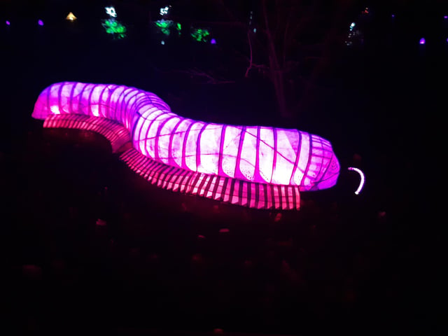 An enchanting winter lantern trail at Wakehurst Place
