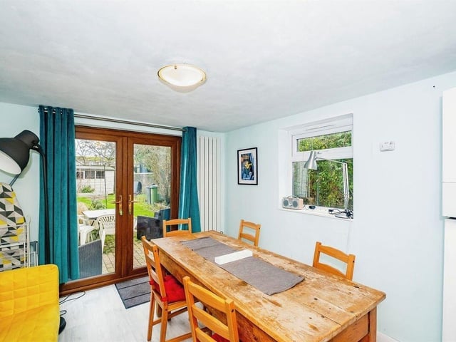 This five-bedroom townhouse near Littlehampton beach has just come on the market with Fox and Sons priced at £475,000. There is spacious accommodation over three floors plus a cellar.