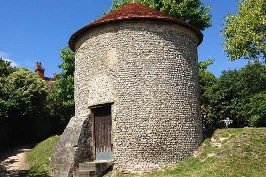 Motcombe Dovecote. Picture from Friends of Motcombe Gardens