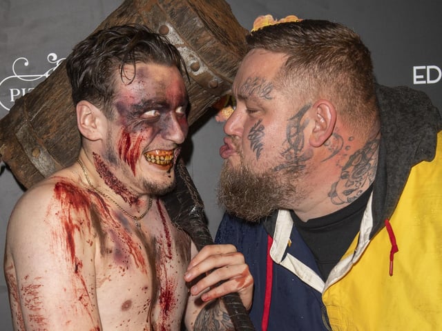 Rag'n'Bone Man attends Tulleys Shocktober Fest at Tulleys Farm on September 30, 2022 in Crawley, England. (Photo by Stuart C. Wilson/Stuart Wilson/Getty Images for Tulleys Shocktober Fest)