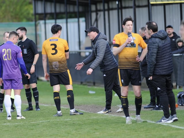 Littlehampton Town take on Burgess Hill Town at The Sportsfield