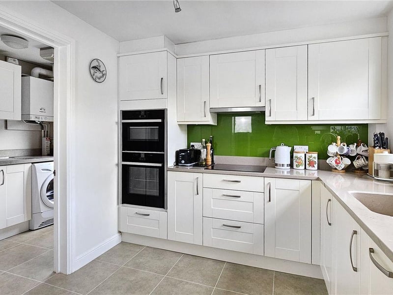 A fantastic family home, this four-bedroom property on the Marlborough Place estate in Littlehampton is on the market with Graham Butt priced at £475,000. The agents say the double garage and parking set this house apart from many others on the market.