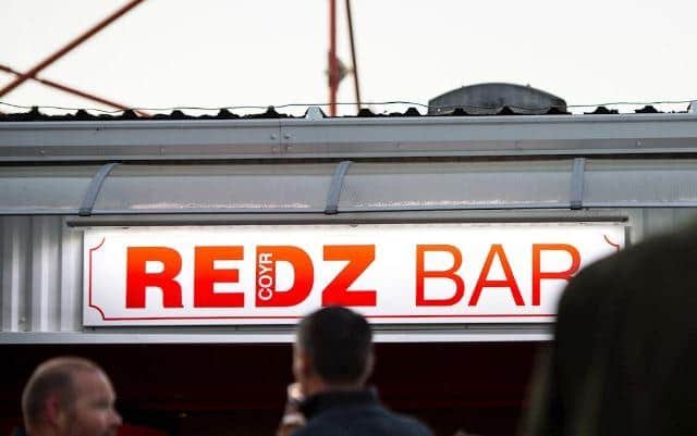 The Redz Bar. Credit: Crawley Town
