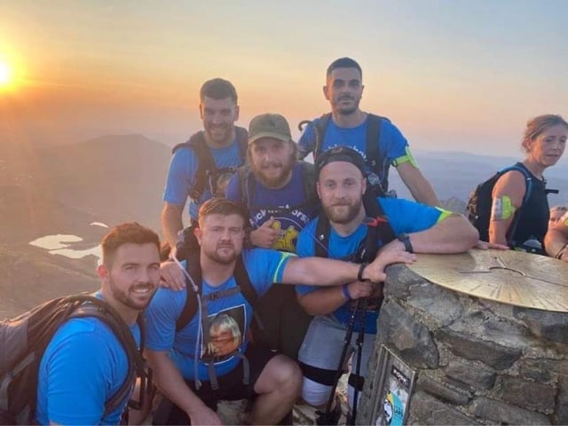 Three Peaks charity challenge