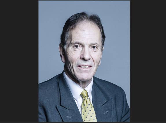Official portrait of Lord Flight (credit: Chris McAndrew, UK Parliament)