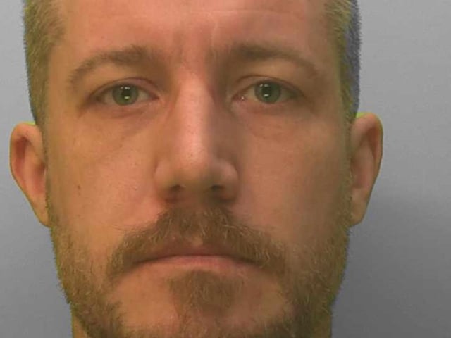 An organised crime group have been sentenced for their roles in supplying drugs disguised as bath salts and beauty products. The group used products in an effort to ship class A and class B drugs to the USA and Australia via courier services. But the vast majority of packages were intercepted either in the UK or in the recipient countries, prompting a police inquiry. Sussex Police officers attended rented premises at Truleigh Hill near Shoreham, where about £1 million in MDMA was located inside two holdall bags. Following a thorough investigation, eight people have been convicted for their roles in the criminal enterprise. At Hove Crown Court on January 12 the final defendants appeared for sentence. The court was told how two holdall bags containing MDMA were found in stables rented by Jenny Blake in June 2019. Lee Hudson (pictured) and his then partner Laura Burke were seen visiting regularly. Lee Hudson, 42, formerly a barber, of Manor Fields, Horsham, was found guilty of conspiring to fraudulently evade any duty or prohibition, or restriction or provision and was sentenced to three years and seven months in prison.