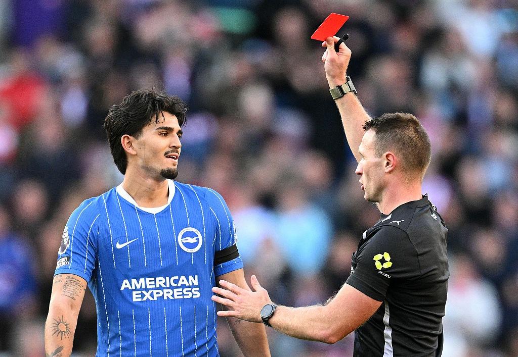 Pascal Struijk absence explained for Brighton vs Crystal Palace despite successful red card appeal