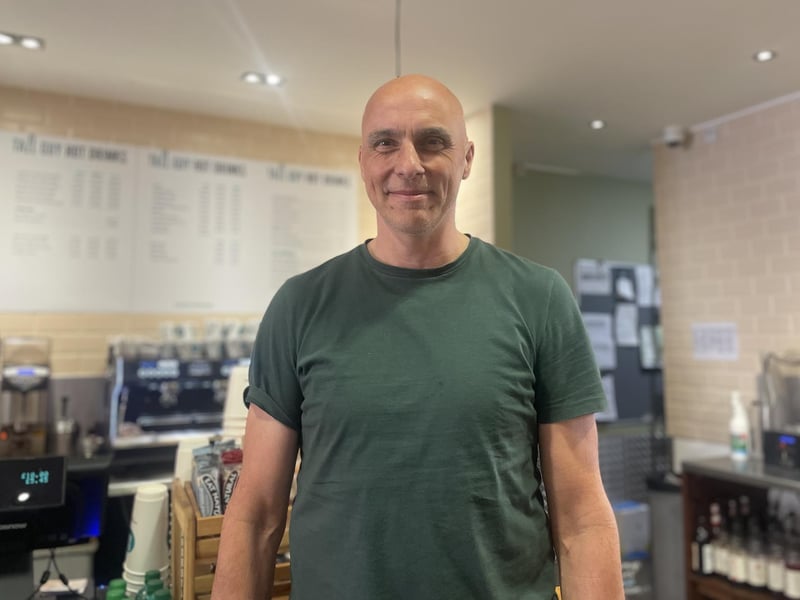 Tall Guy owner Carl Bird