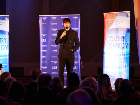 Tom Ward performing at February's event (contributed pic)