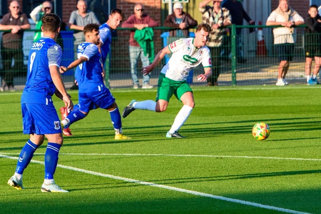 Action from AFC Totton v Bognor Regis Town, July 2023