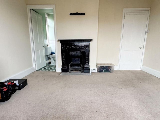 There are four bedrooms on the first floor, one with en-suite bathroom