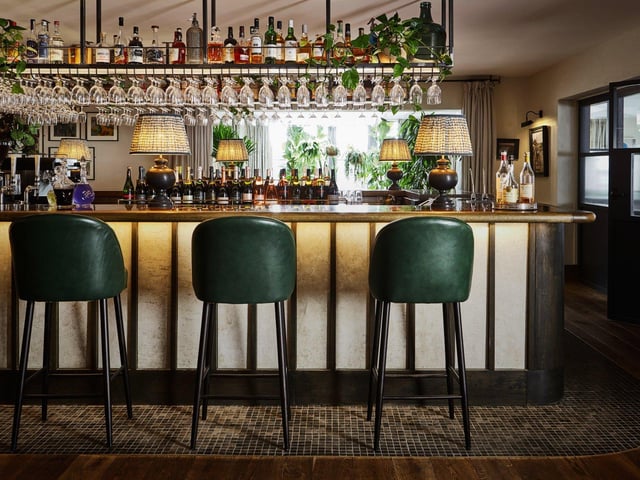 The bar at The Gallivant. Picture from The Gallivant