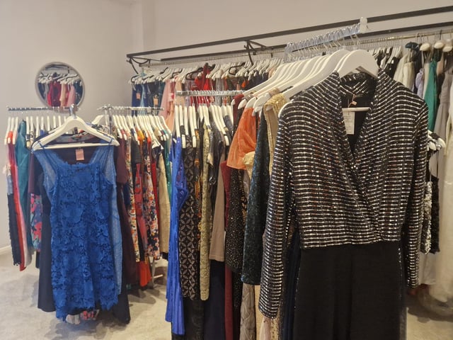 Vanity Flair Boutique in Ferring offers new and pre-loved wedding dresses and occasion wear in a wide range of sizes, and sales are commission based