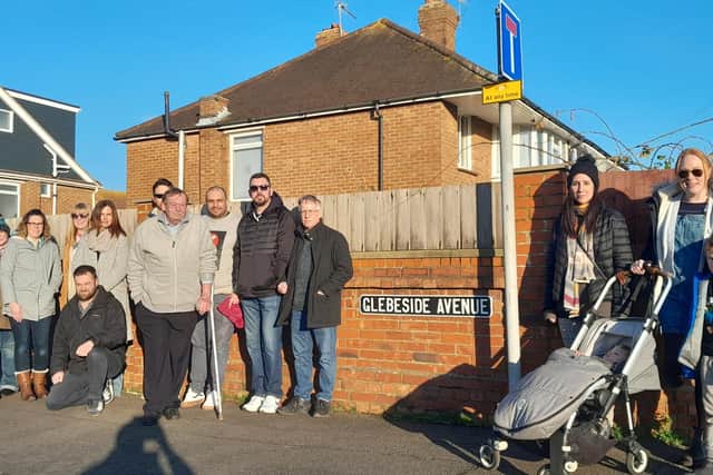 The collision comes after neighbouring residents of the school formed an action group to raise safety concerns about the entrance