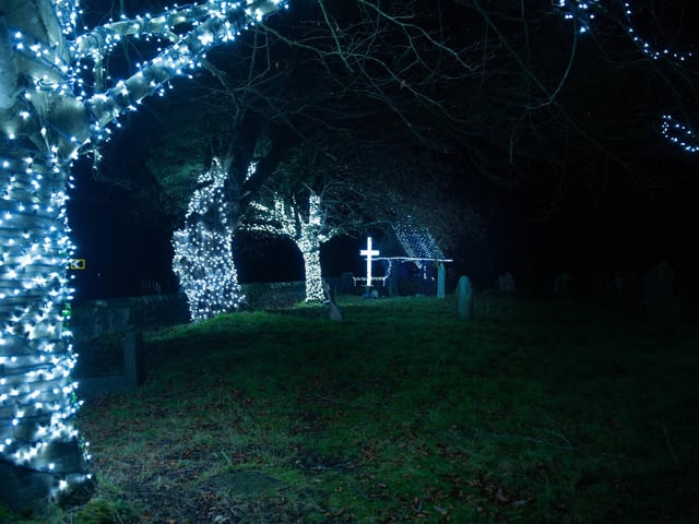 Westfield Christmas lights 2024. Photo by Frank Copper. The event this year has been scaled back significantly.