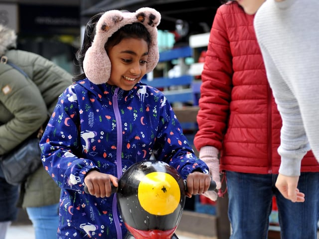 Christmas Ice Rink opens in Burgess Hill outside the Helppoint in Church Walk. SR23122001 Photo SR Staff/Nationalworld