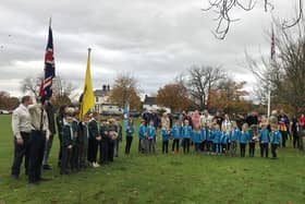 The 1st Wisborough Green Scout Group Beaver Colony and Cub Pack turned out in force to mark Remembrance Sunday.