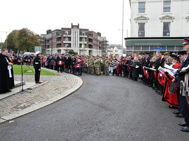 Eastbourne Remembrance Sunday Service 2024 (Photo by Jon Rigby)
