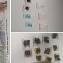 Drugs and cash were seized after a vehicle driver failed to stop for police in East Sussex, police have reported. Picture courtesy of Sussex Police