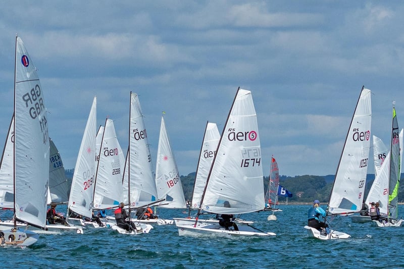 Aero 5s and other single-handers in action