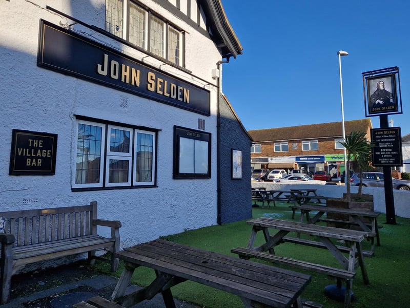 The John Selden pub honours 'Worthing's worthiest son'