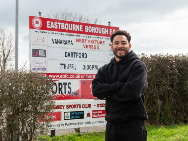 Josh Denzel by Eastbourne Borough Football Club