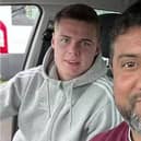 Brighton fan Shakil – who has taught a number of Albion players how to drive – posted a wholesome video on TikTok, congratulating Ferguson on his hat-trick, with photos of the pair together before and after he passed his test. Click here to watch the video. (Image: shaakils/TikTok)