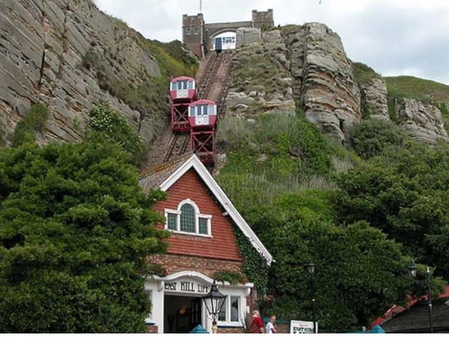 Hastings has one of the steepest cliff railways in Britain. It's a great start to exploring Hastings Country Park too.