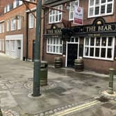 The Bear pub in Market Square, Horsham, has announced its sudden closure