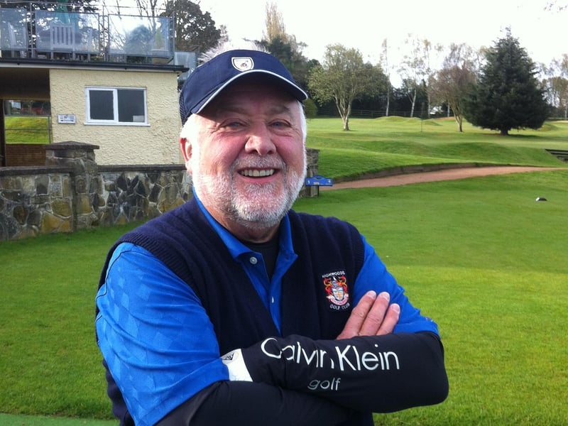 Robin Lloyd, Highwoods Golf Club. Picture taken in 2014