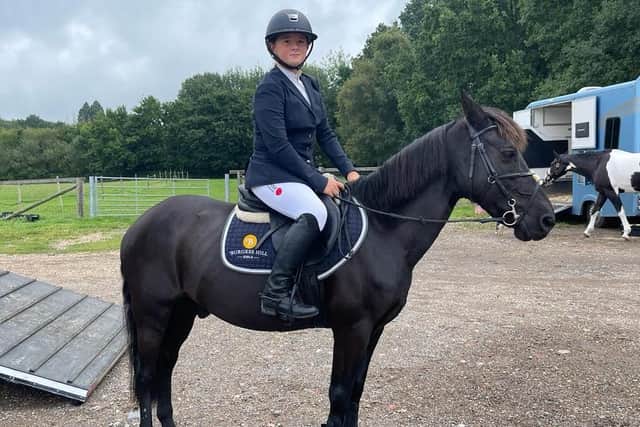Heidi Robbins, 12, from Burgess Hill Girls has made it through to her first National Schools Equestrian Association finals