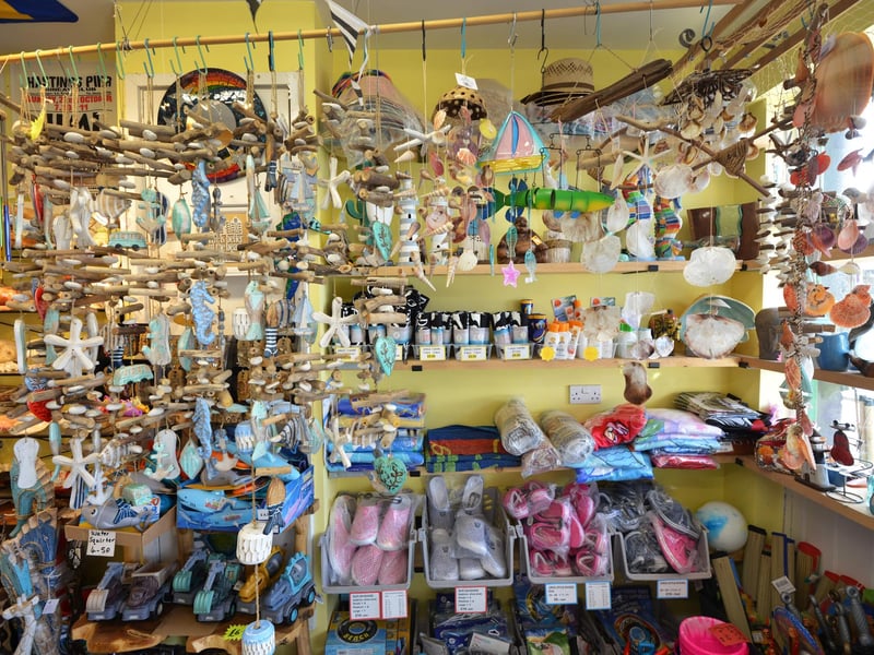 The Wood Shop in Rock-A-Nore Road, Hastings.