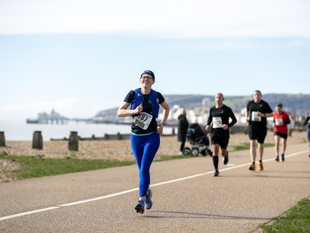Images from the 2024 Eastbourne Half Marathon