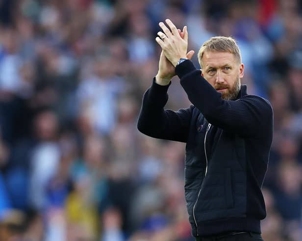 Former Brighton boss Graham Potter has been out of work since his departure from Chelsea (Photo by Bryn Lennon/Getty Images)