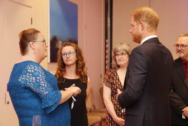 Hannah Lines from Chestnut Tree Children's House discusses her work with Prince Harry the Duke of Sussex.