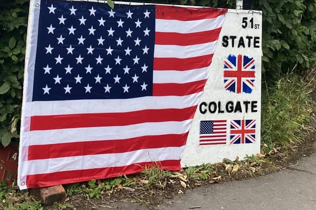 The tiny village of Colgate's proclamation: 51st state of America