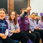 St Piers College Students enjoy their Purple Day Celebrations