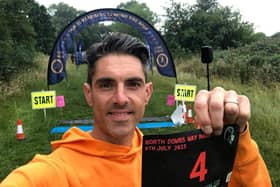 Balcombe resident John Butcher raised the last £1,000 by running a marathon across the Surrey North Downs Area of Natural Beauty