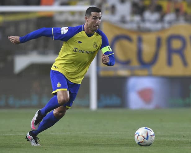 The Saudi Professional League (SPL) first gained the world’s attention after Cristiano Ronaldo made the move to the Middle East at the turn of the year. (Photo by -/AFP via Getty Images)